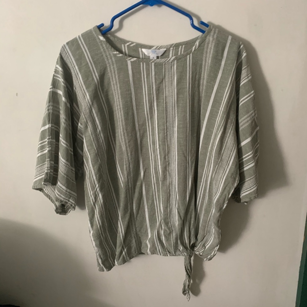 Olive green beach coverup